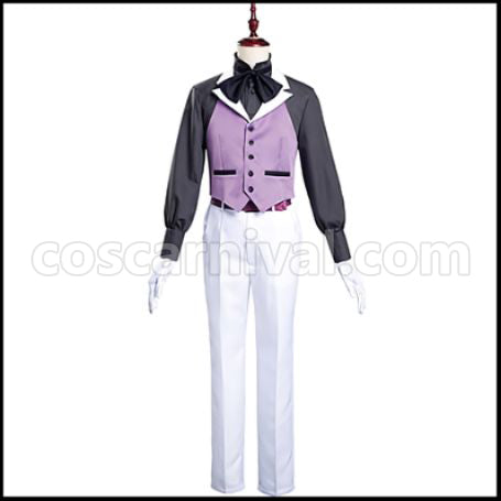 The Case Study of Vanitas Noe Cosplay Costume coscarnival - Front View