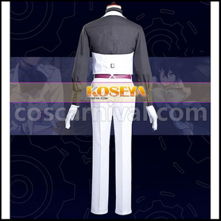 The Case Study of Vanitas Noe Cosplay Costume coscarnival - Back View
