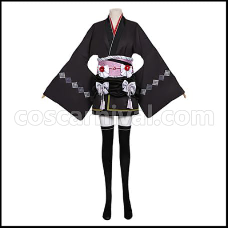 FF7R REMAKE FINAL FANTASY Tifa Cosplay Costume coscarnival - Front View