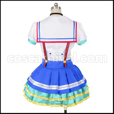 Love Live! Sunshine!! Aozora Jumping Heart Aqours Ruby Kurosawa Cosplay Costume coscarnival - Detail Close-up