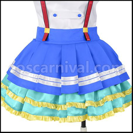 Love Live! Sunshine!! Aozora Jumping Heart Aqours Ruby Kurosawa Cosplay Costume coscarnival - Cuff Style