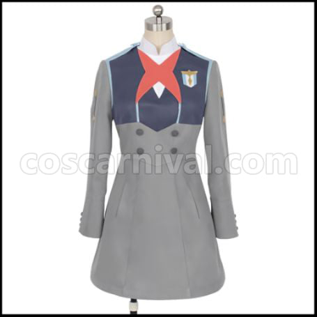 DARLING in the FRANXX CODE:015 Ichigo Cosplay Costume coscarnival - Front View