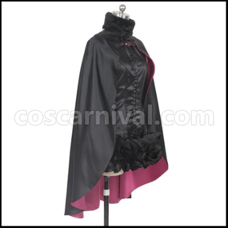 Princess Principal Ange Spy Outfit Cosplay Costume coscarnival - Back View