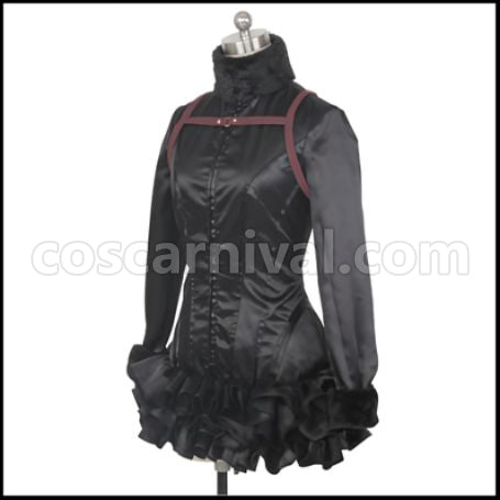 Princess Principal Ange Spy Outfit Cosplay Costume coscarnival - Hem Detail