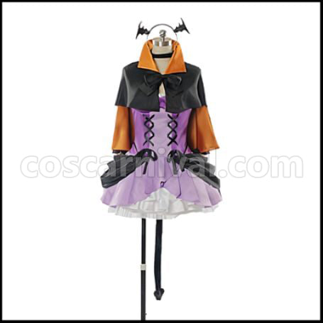 Love Live! Season 2 Insert Song Single 2 Love wing bell Dancing stars on me Maki Nishikino Cosplay Costume coscarnival - Collar Design