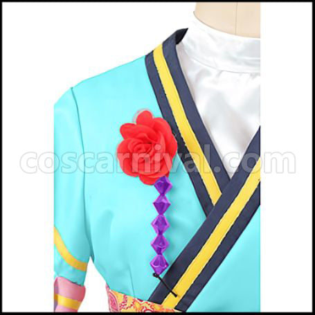 Love Live! The School Idol Movie Eri Ayase Insert Song Angelic Angel/Hello, Count the Stars Cosplay Costume coscarnival - Collar Design