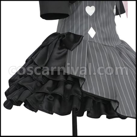 Hatsune Miku: Colorful Stage! 25:00, Night Code Mizuki Akiyama Cosplay Costume coscarnival - Hem Detail