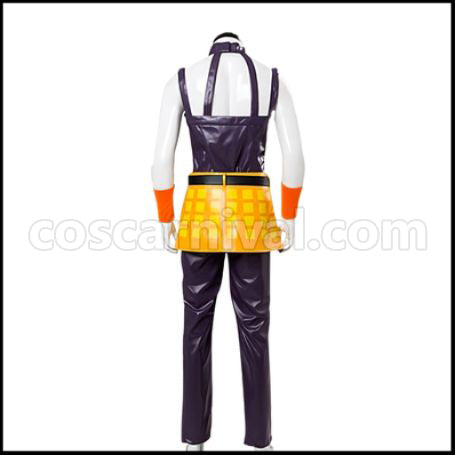 JoJo's Bizarre Adventure Part 5 Golden Wind Narancia Ghirga Giorno Giovanna Cosplay Costume coscarnival - Side Profile