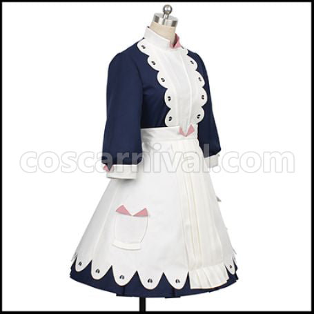 Shadow House Emilico, Lou, and Ram Cosplay Costumes coscarnival - Back View