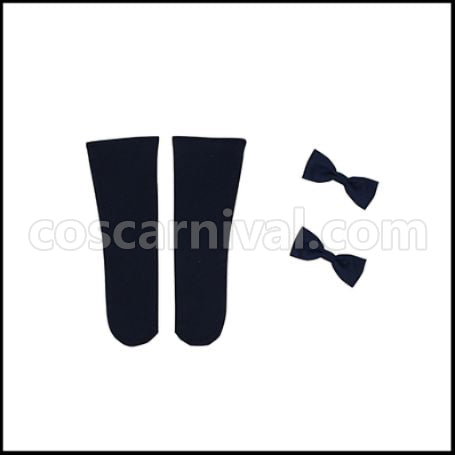 Shadow House Emilico, Lou, and Ram Cosplay Costumes coscarnival - Hem Detail