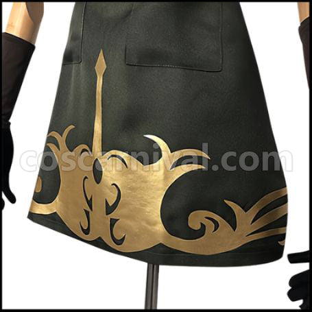 Identity V The Doctor (Emily Dyer) Cosplay Costume coscarnival - Side Profile
