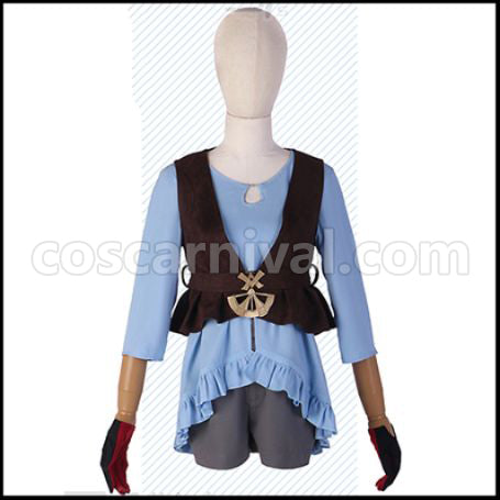 Uma Musume Pretty Derby Katsuragi Ace Cosplay Costume coscarnival - Collar Design