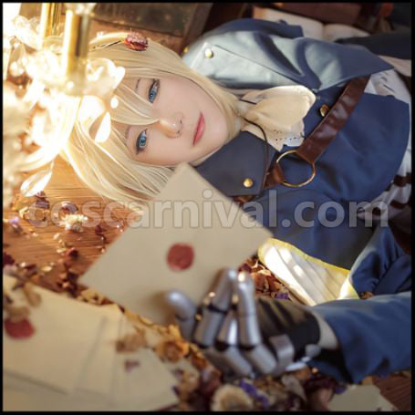 Violet Evergarden Violet Evergarden Cosplay Costume coscarnival - Collar Design