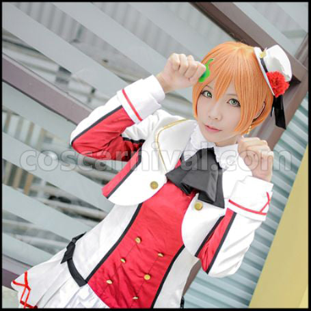 Love Live! 2nd Season That is Our Miracle Rin Hoshizora Cosplay Costume coscarnival - Collar Design