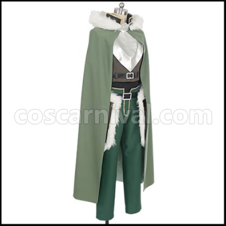 The Rising of the Shield Hero Naofumi Iwatani Cosplay Costume coscarnival - Back View