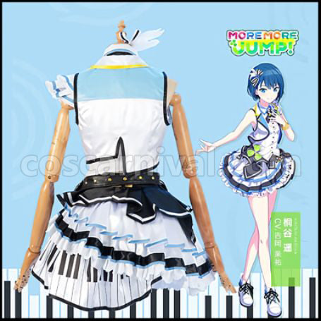 Hatsune Miku: Colorful Stage! MORE MORE JUMP Haruka Kiritani Cosplay Costume coscarnival - Side Profile