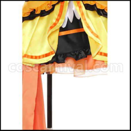 Love Live! Season 2 Episode 12/13 Insert Song KiRa-KiRa Sensation Happy maker Hanayo Koizumi Cosplay Costume coscarnival - Hem Detail