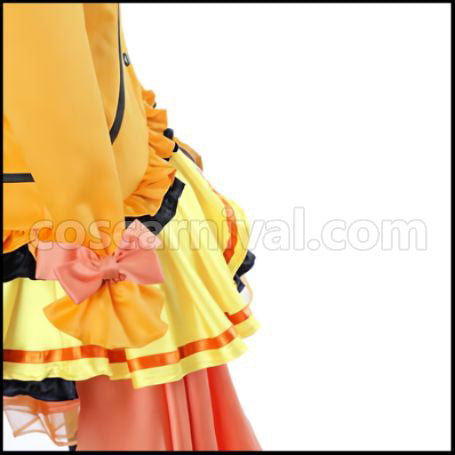 Love Live! Season 2 Episode 12/13 Insert Song KiRa-KiRa Sensation Happy maker Hanayo Koizumi Cosplay Costume coscarnival - Material Texture