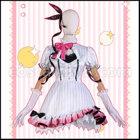 [Nijisanji Costume] Nijisanji VTuber Yomi Rina Cosplay Costume coscarnival - Detail Close-up