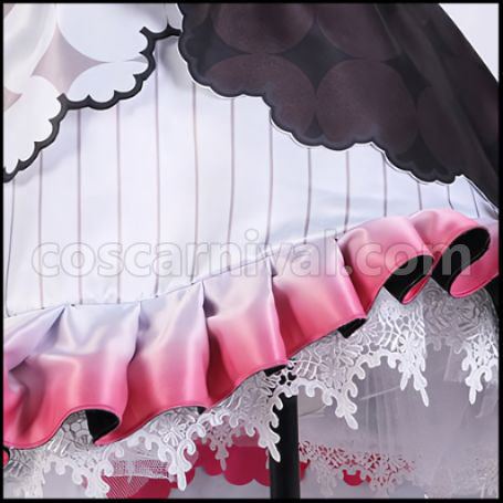 [Nijisanji Costume] Nijisanji VTuber Yomi Rina Cosplay Costume coscarnival - Hem Detail
