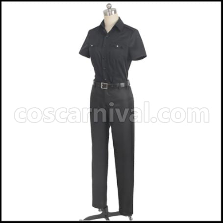 Cells at Work Black White Blood Cell/Neutrophil (White Blood Cell/Neutrophil) 1196 Cosplay Costume coscarnival - Color and Pattern