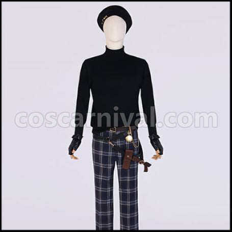 [Nijisanji Costume] Nijisanji VTuber Aiku New Outfit Cosplay Costume coscarnival - Cuff Style