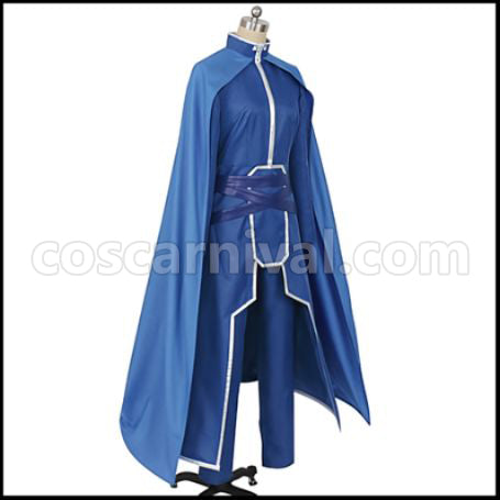 Sword Art Online SAO Alicization War of Underworld Eugeo Cosplay Costume coscarnival - Back View