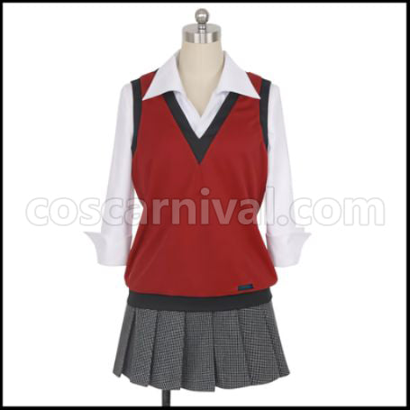 Kakegurui Midari Ikishima Cosplay Costume Coscarnival - Front View