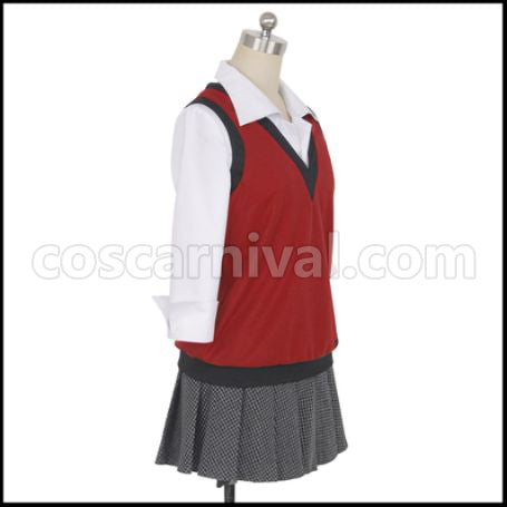 Kakegurui Midari Ikishima Cosplay Costume Coscarnival - Back View