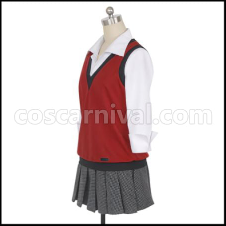 Kakegurui Midari Ikishima Cosplay Costume Coscarnival - Side Profile