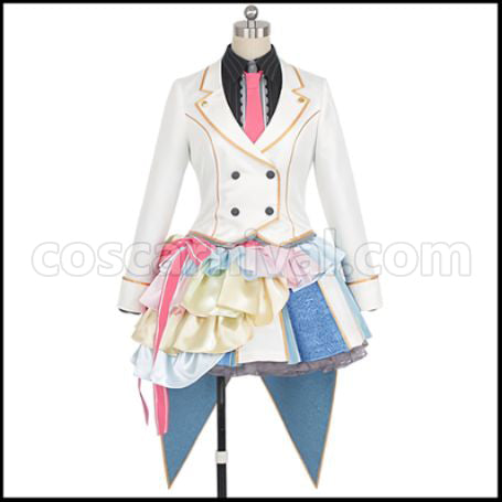 Zombieland Saga Final Episode Sakura Minamoto Cosplay Costume coscarnival - Front View