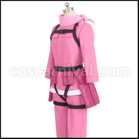 Sword Art Online GGO SAO Llenn / Kohiruimaki Karen Cosplay Costume coscarnival - Side Profile