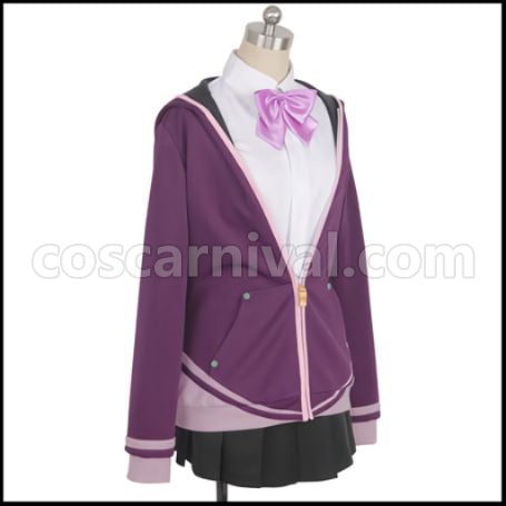 SSSS.Gridman Akane Shinjou Cosplay Costume Ver2 coscarnival - Back View