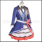 BanG Dream! Let's Start Running The Best Music! Kasumi Toyama Cosplay Costume coscarnival - Back View