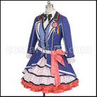 BanG Dream! Let's Start Running The Best Music! Kasumi Toyama Cosplay Costume coscarnival - Side Profile