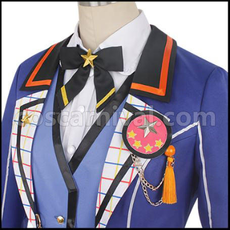 BanG Dream! Let's Start Running The Best Music! Kasumi Toyama Cosplay Costume coscarnival - Collar Design