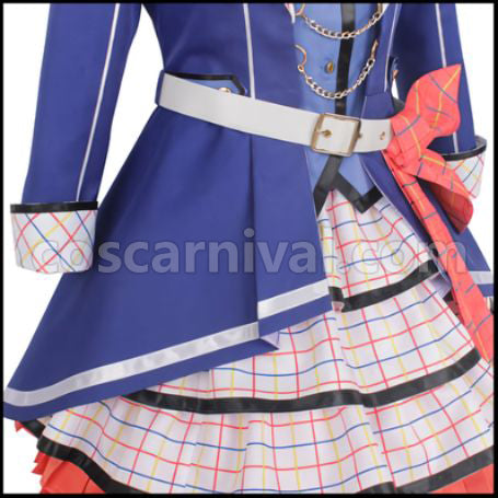 BanG Dream! Let's Start Running The Best Music! Kasumi Toyama Cosplay Costume coscarnival - Cuff Style