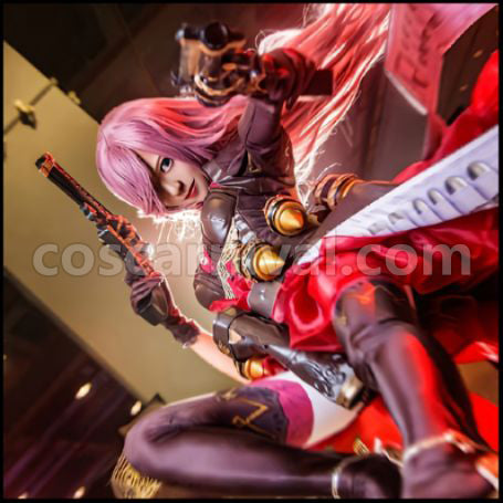 SINoALICE Depravity Cinderella Cosplay Costume Ver2 coscarnival - Detail Close-up