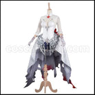 SINoALICE Justice Snow White Cosplay Costume Version 3 coscarnival - Back View