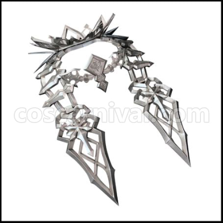 SINoALICE Justice Snow White Cosplay Costume Version 3 coscarnival - Collar Design