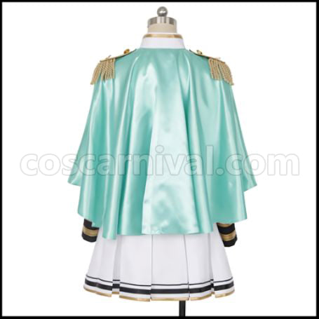 THE IDOLMASTER STARLIGHT MASTER 04 Survival Instinct Valkyria Yumi Aiba Cosplay Costume coscarnival - Detail Close-up