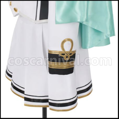 THE IDOLMASTER STARLIGHT MASTER 04 Survival Instinct Valkyria Yumi Aiba Cosplay Costume coscarnival - Hem Detail