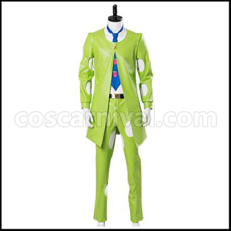 JoJo's Bizarre Adventure Part 5 Golden Wind Pannacotta Fugo Giorno Giovanna Cosplay Costume coscarnival - Front View