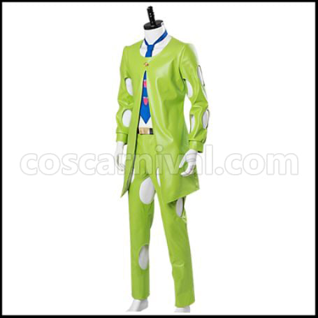 JoJo's Bizarre Adventure Part 5 Golden Wind Pannacotta Fugo Giorno Giovanna Cosplay Costume coscarnival - Back View