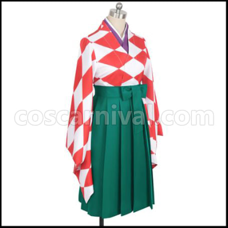 Zombieland Saga Yugiri Cosplay Costume Ver2 coscarnival - Back View