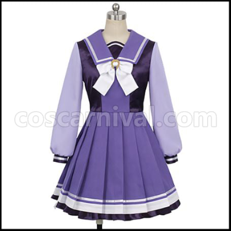 Uma Musume Pretty Derby Mejiro McQueen Cosplay Costume Ver2 coscarnival - Front View