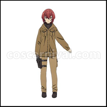 86 Eighty-Six Kurena Kukumila Cosplay Costume coscarnival - Front View