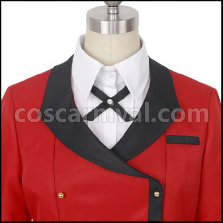 Kakegurui Kirari Momobami Cosplay Costume Coscarnival - Collar Design