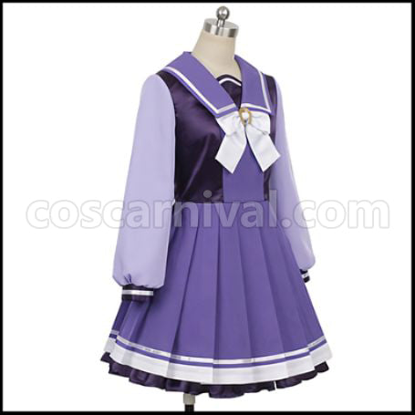 Uma Musume Pretty Derby Mejiro McQueen Cosplay Costume Ver2 coscarnival - Back View