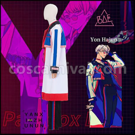 Paradox Live Exhibition Show BAE Yeong Hajiun Cosplay Costume coscarnival - Back View